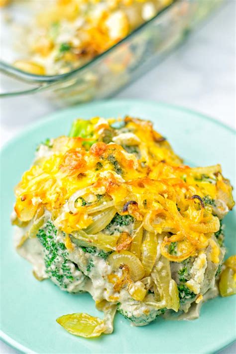 Vegan Broccoli Casserole - Contentedness Cooking