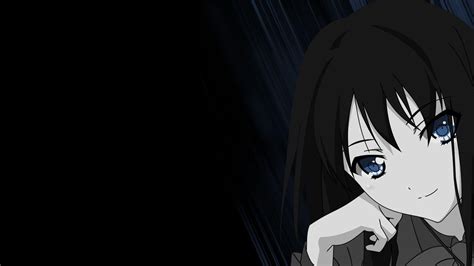 Anime Wallpaper Black And White - Anime