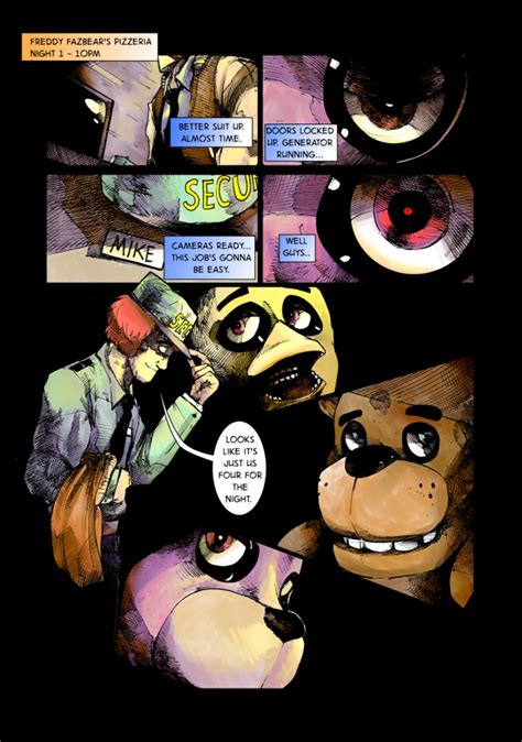 You Should Read This Fan-Made Five Nights at Freddy's Comic | Five ...