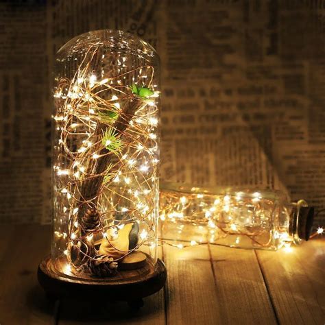 20 LED Battery Power Operated Mini Fairy String Light With Batteries ...