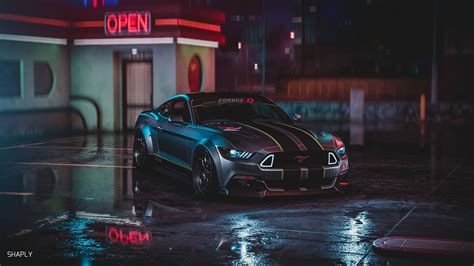 Neon Mustang Wallpapers - Top Free Neon Mustang Backgrounds ...