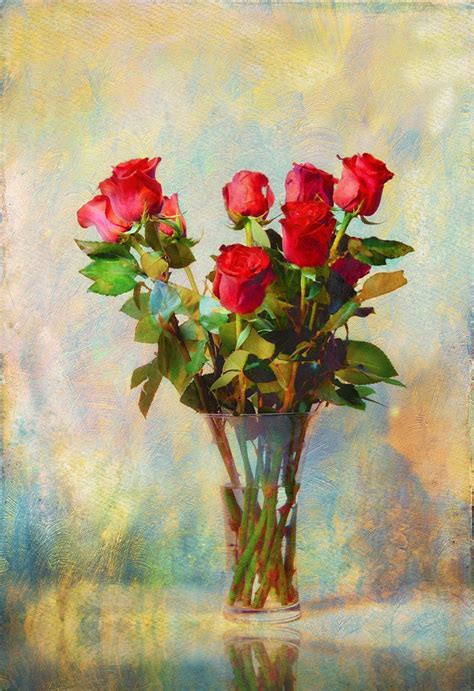 Still Life With Red Roses by Chuck Underwood on 500px | Flower art ...