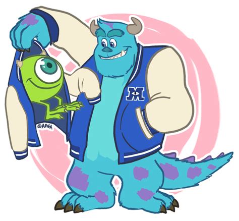 [Monster University] Sully and Mike by area32 on deviantART | Disney ...