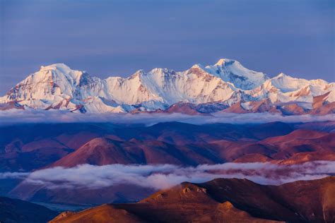 Highest Mountains in Tibet