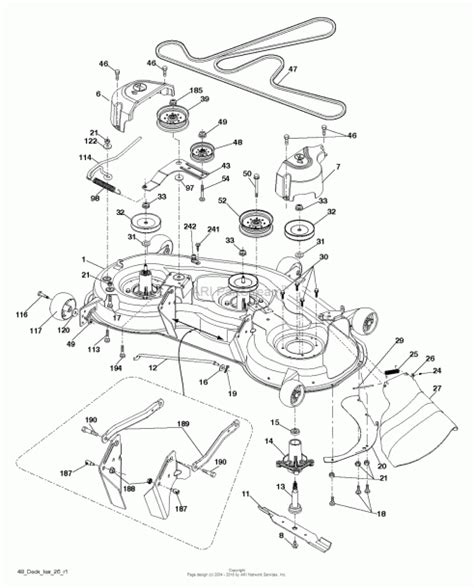 Husqvarna 48 Mower Belt Diagram