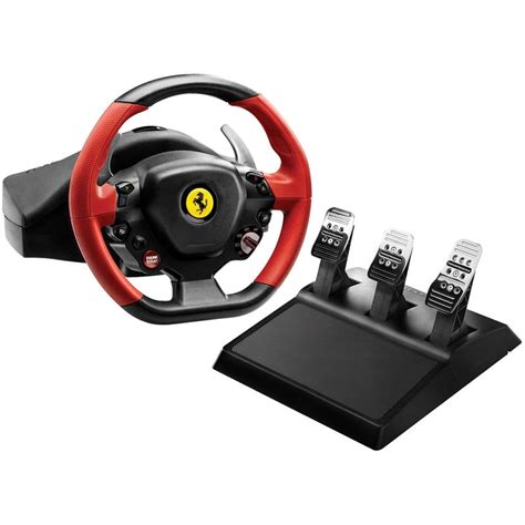 Thrustmaster ferrari 458 spider racing wheel and pedals - town-green.com