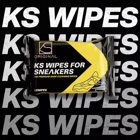 KS Original KS Wipes for Sneakers / Premium Shoe Cleaning Wipes | Lazada PH