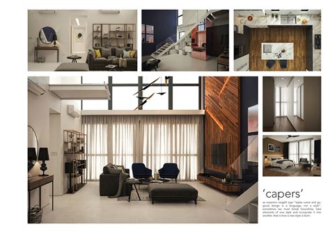 Interior Design Portfolio Examples Behance