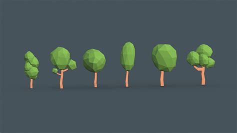 Low Poly Trees - Free Asset Pack - Download Free 3D model by PeToDes ...