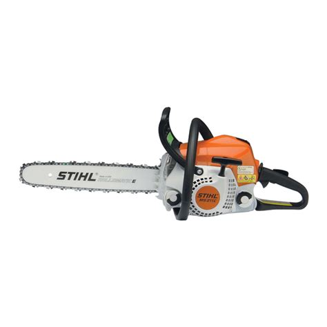 STIHL MS 171 INSTRUCTION MANUAL Pdf Download | ManualsLib