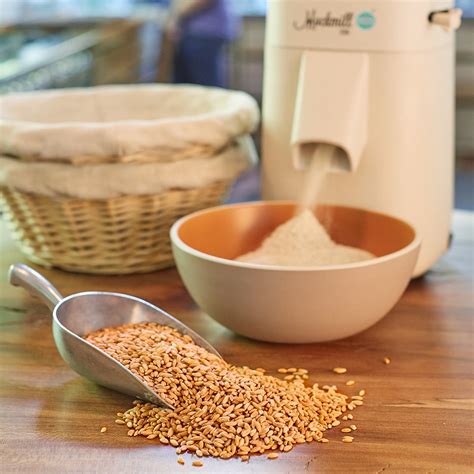 Home Flour Mill // Mockmill 100 - Countertop Grain Mill // Central Milling