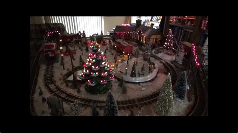 LGB Trains Christmas Layout in HD G Scale - YouTube