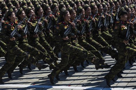 PHOTOS: North Korea Celebrates 70 Years With Military Parade And Mass ...