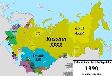 Soviet Union Map Before And After