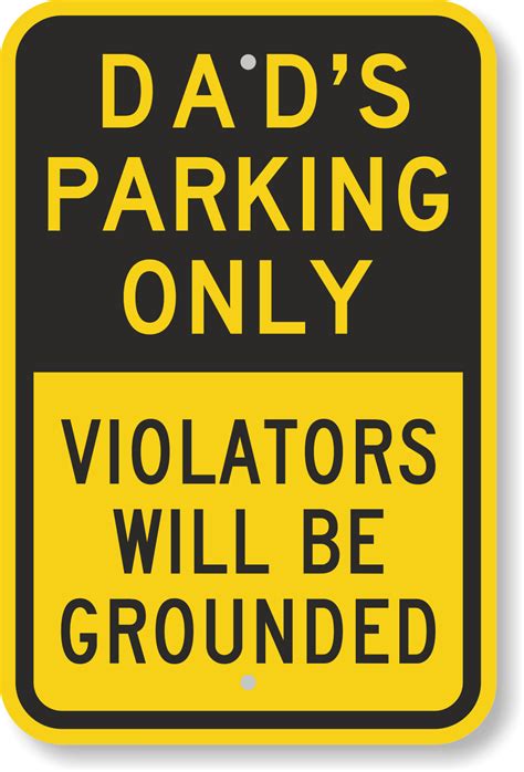 Funny Parking Signs - Humorous Parking Signs