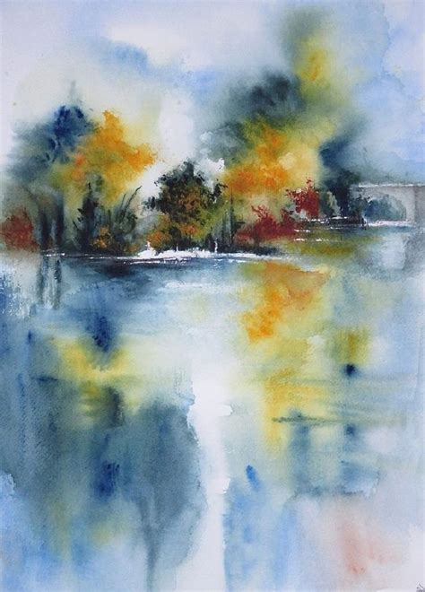 watercolor painting ideas for beginners wet on wet technique ...