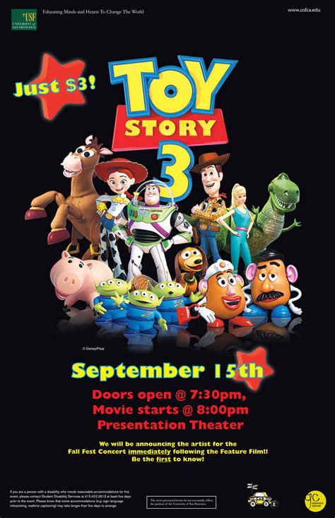 The Graphics Center: CAB Presents "Toy Story 3" Poster