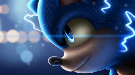 1920x1080 Resolution Sonic the Hedgehog Art 1080P Laptop Full HD ...