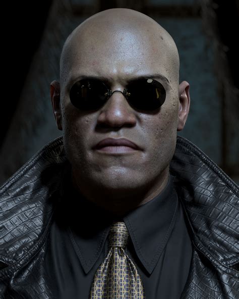 Morpheus From The Matrix Lifesize Cardboard Cutout Official Laurence ...