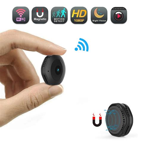 Mini WiFi Camera,CHUHE 1080P Portable Hidden Cameras Wireless Home ...