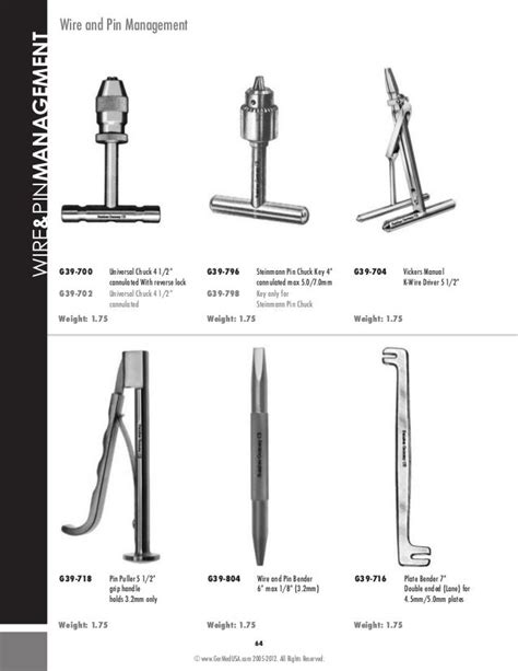 Veterinary Orthopedic Instruments catalog from GermedUsa.Com