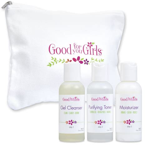 Good For You Girls 3 Step Skin Cleansing Kit for Kids, Pre-Teens, and ...