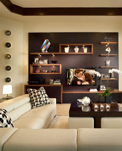 Wall Shelves For Living Room | Foter