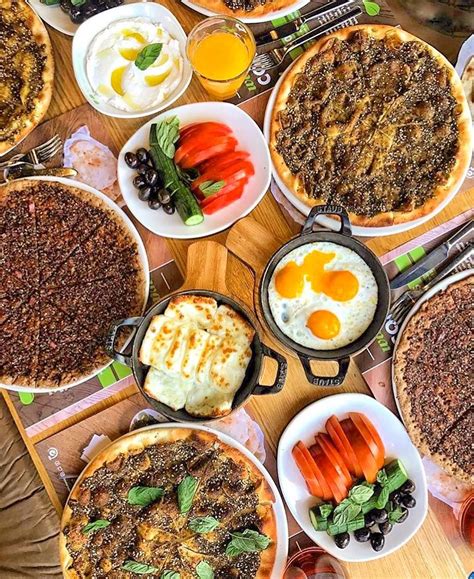 Typical Lebanese breakfast اتفضلوا عالترويقة اللبنانية | Lebanese ...