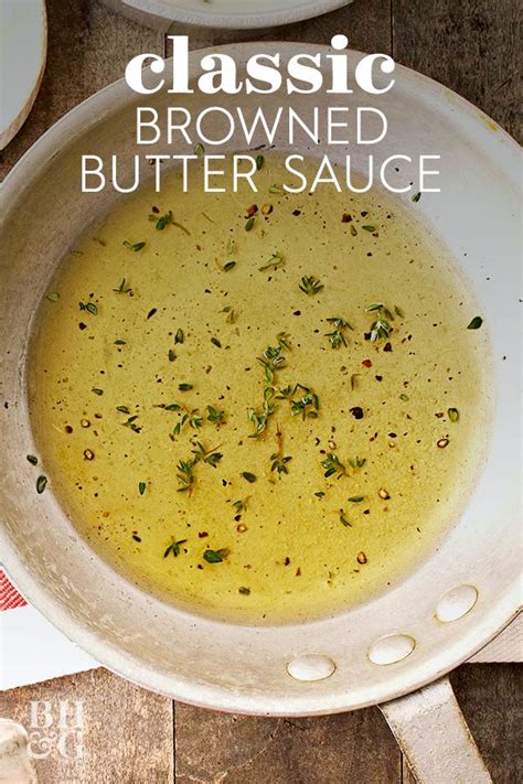 Browned Butter Sauce | Recipe | Brown butter sauce recipe, Brown butter ...