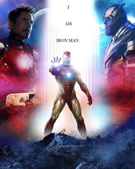 I AM IRON MAN - Avengers: Endgame Piece : r/marvelstudios