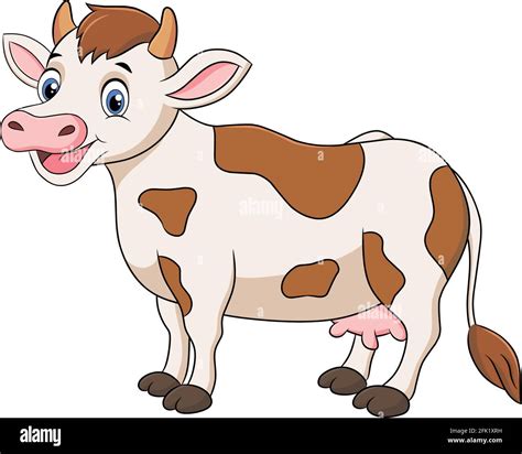 Cow cute animal cartoon icon Cut Out Stock Images & Pictures - Alamy