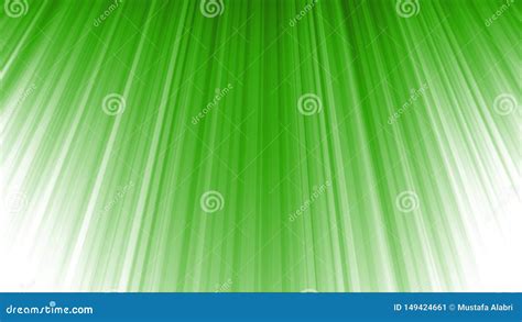 Green Rays Light Background Stock Illustration - Illustration of smooth ...