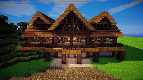 Minecraft Wood Cabin