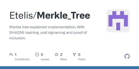 GitHub - Etelis/Merkle_Tree: Merkle tree explained implementation, With ...