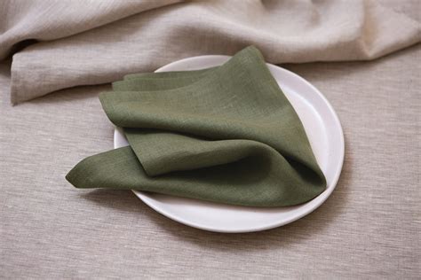 Linen Napkins Bulk. Cloth Dinner Napkins. Reusable Napkins. - Etsy Canada