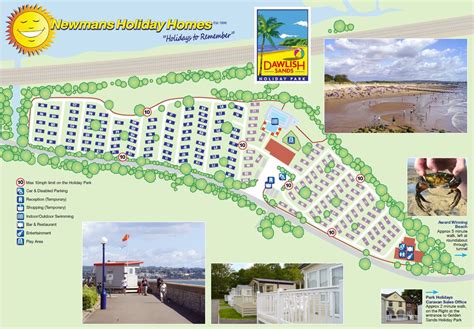 Facilities and Park Map | View the facilities at Dawlish Sands.