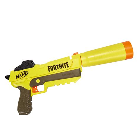 NERF Fortnite SP-L Elite Dart Blaster with 6 Official Nerf Fortnite ...