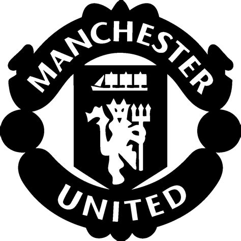 Manchester United Logo Black Png Manchester United Logo Png Images ...