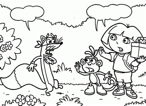 Swiper Coloring Pages - Coloring Home