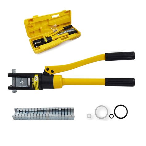 Buy ALL-CARB 16 Ton Hydraulic Wire Battery Cable Lug Terminal Crimper ...