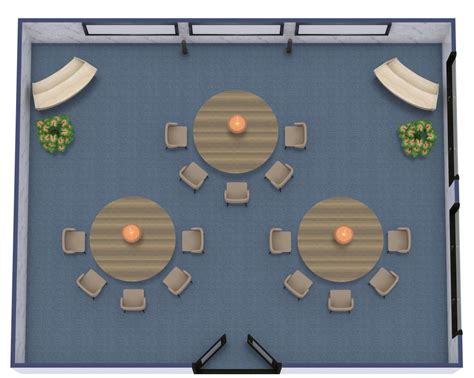 Conference Room Floor Plan Cabaret Style