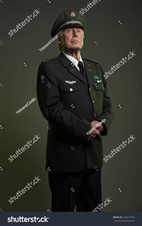 Us Military General Uniform Studio Portrait Stock Photo 128414774 ...