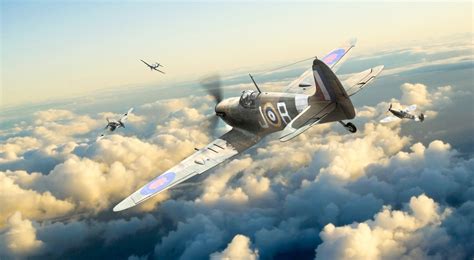 Battle of Britain, Supermarine Spitfire, Messerschmitt Bf 109, Tallyho ...