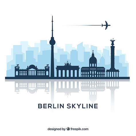 Free Vector | Berlin skyline design