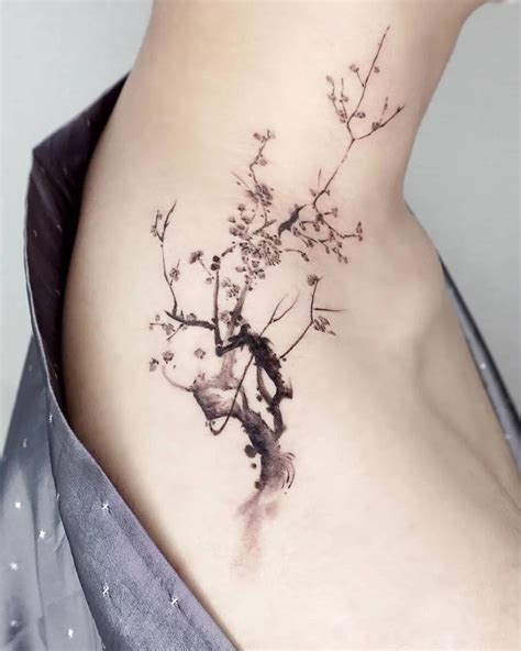 Pin on PLUM BLOSSOM TATTOO