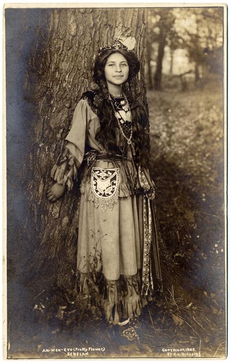 Ah-Weh-Eyu (Pretty Flower) Seneca Native American 1908 | Native ...