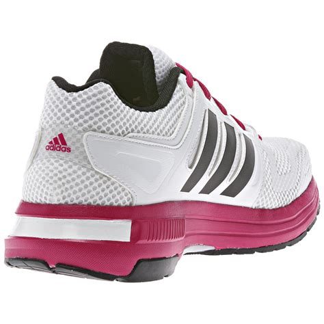 Adidas Womens Revenergy Boost Running Shoes - White/Vivid Berry ...