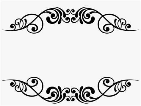 540+ Clip Art Of A Fancy Filigree Border Design Illustrations - Clip ...