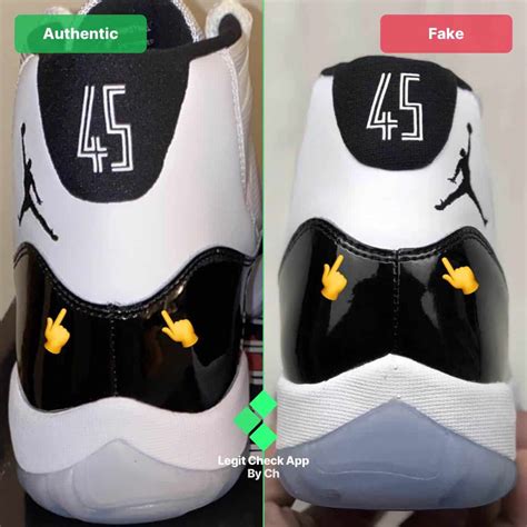 How To Spot Real Vs Fake Air Jordan 11 Concord (All Releases) - Legit ...