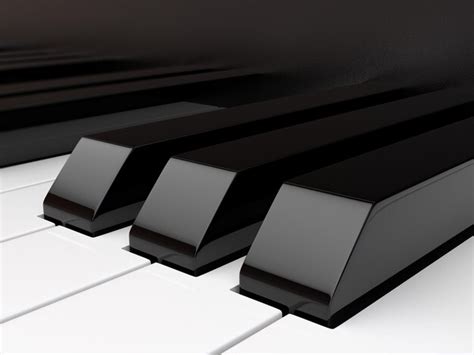 Premium Photo | Closeup view black and white piano keyboard